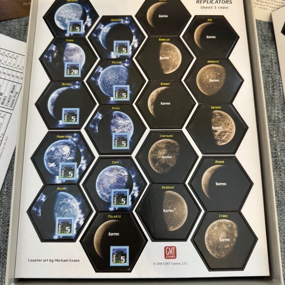 Space Empires: Replicators (open, unpunched) GMT Games GMT1717 - Picture 16 of 16